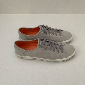 Keds Gray Canvas Sneakers size 9.5